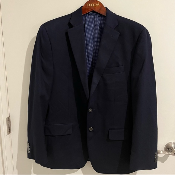 Michael Kors Men´s Navy Blue Blazer Size 40 Regular 40R